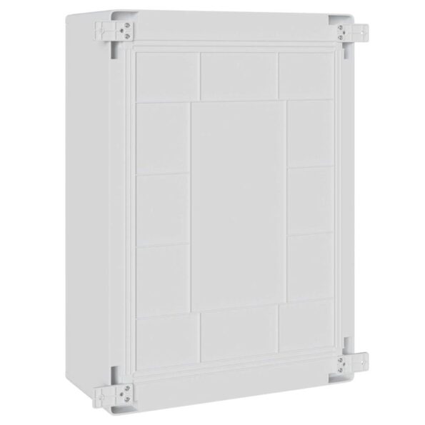 vidaXL Ovládací kabinet IP65 Vodotesný Sivý 50x24,5x70 cm ABS plast – Obrázok 7