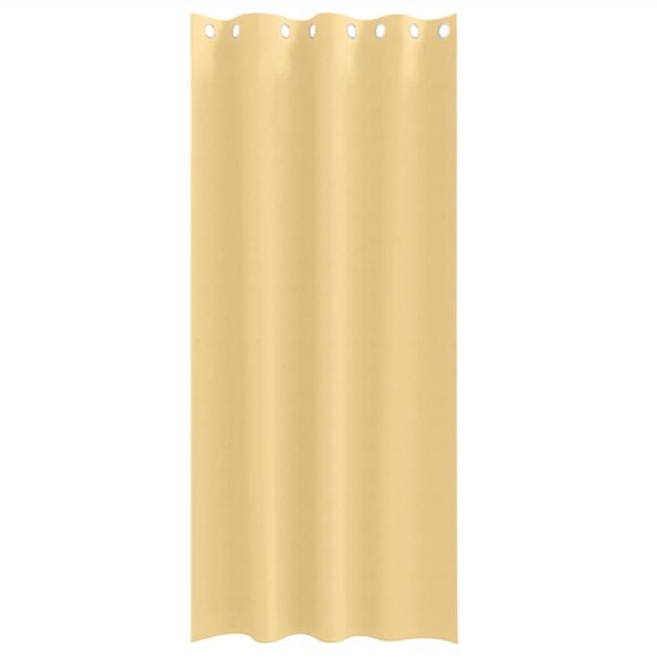 vidaXL Záclony na zatemnenie s krúžkami 2 pcs Béžová 225 x 140 cm – Obrázok 4