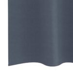 vidaXL Záclony na zatemnenie s krúžkami 2 pcs Antracit 225 x 140 cm – Obrázok 6