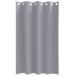 vidaXL Záclony na zatemnenie s krúžkami 2 pcs Svetlosivá 175 x 140 cm – Obrázok 4