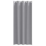 vidaXL Záclony na zatemnenie s krúžkami 2 pcs Svetlosivá 225 x 140 cm – Obrázok 4
