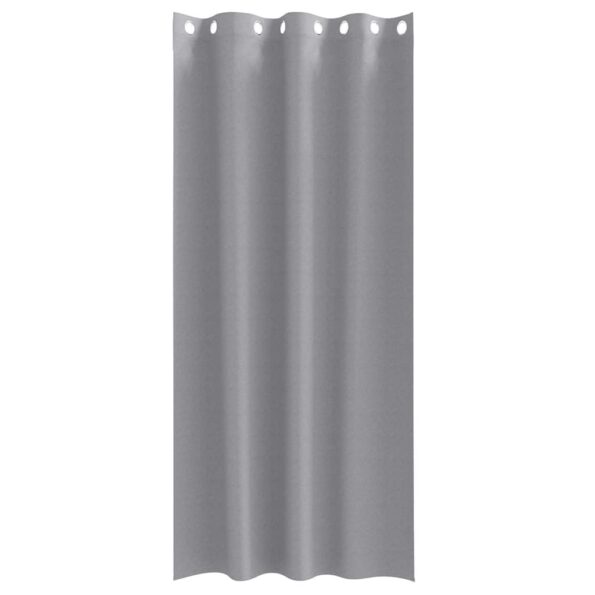 vidaXL Záclony na zatemnenie s krúžkami 2 pcs Svetlosivá 260 x 140 cm – Obrázok 4