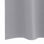 vidaXL Záclony na zatemnenie s krúžkami 2 pcs Svetlosivá 260 x 140 cm – Obrázok 6