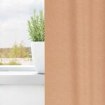 vidaXL Záclony na zatemnenie s krúžkami 2 pcs Svetlohnedá 225 x 140 cm – Obrázok 3