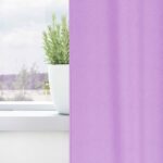 vidaXL Záclony na zatemnenie s krúžkami 2 pcs Fialová 245 x 140 cm – Obrázok 3