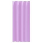 vidaXL Záclony na zatemnenie s krúžkami 2 pcs Fialová 245 x 140 cm – Obrázok 4
