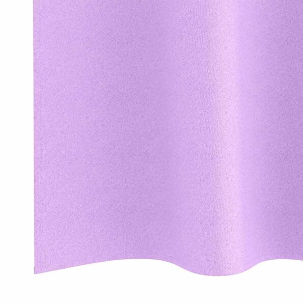 vidaXL Záclony na zatemnenie s krúžkami 2 pcs Fialová 260 x 140 cm – Obrázok 6