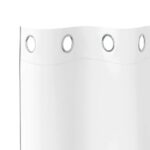 vidaXL Okenice so záclonami 2 pcs Čistá biela 225 x 140 cm Polyester – Obrázok 5