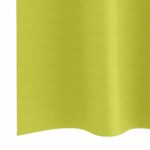 vidaXL Záclony na zatemnenie s krúžkami 2 pcs Zelená 260 x 140 cm – Obrázok 6