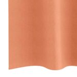 vidaXL Záclony na zatemnenie s krúžkami 2 pcs Tehlová 245 x 140 cm – Obrázok 6