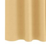 vidaXL Záclony na zatemnenie s krúžkami 2 pcs Béžová 260 x 140 cm – Obrázok 6