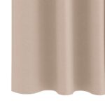 vidaXL Záclony na zatemnenie s krúžkami 2 pcs Sivohnedá 245 x 140 cm – Obrázok 6