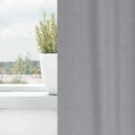 vidaXL Záclony na zatemnenie s krúžkami 2 pcs Svetlosivá 245 x 140 cm – Obrázok 3