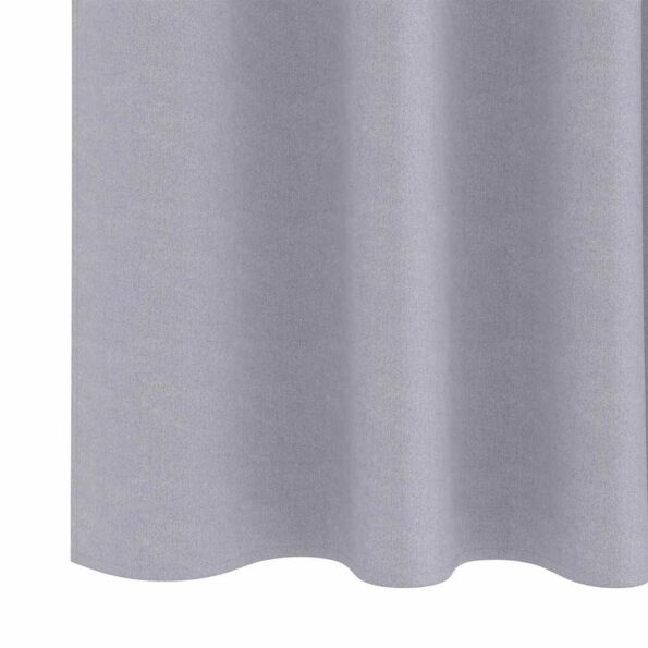 vidaXL Okenice so záclonami 2 pcs Kovová šedá 260 x 140 cm Polyester – Obrázok 6