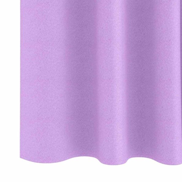 vidaXL Okenice so záclonami 2 pcs Fialová 260 x 140 cm Polyester – Obrázok 6
