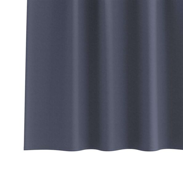 vidaXL Záclony na zatemnenie s krúžkami 2 pcs Antracit 245 x 140 cm – Obrázok 6