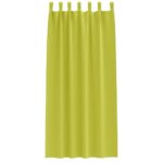 vidaXL Okenice 2 pcs Jablkovo-zelená 260 x 140 cm Polyester – Obrázok 4