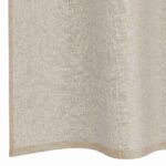 vidaXL Okenice so záclonami 2 pcs Piesok 140 x 175 cm Polyester – Obrázok 6