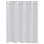 vidaXL Voile záclona 2 pcs Svetlosivá 140 x 140 cm Polyester – Obrázok 4