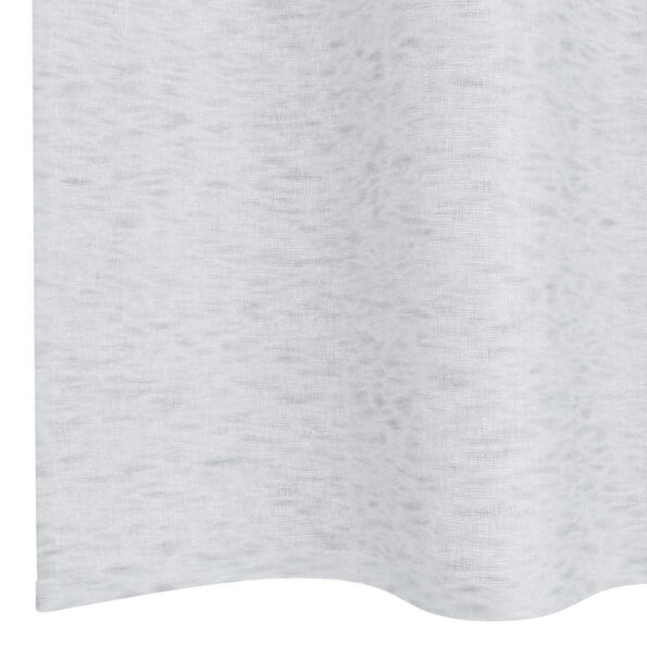 vidaXL Voile záclona 2 pcs Svetlosivá 175 x 140 cm Polyester – Obrázok 6