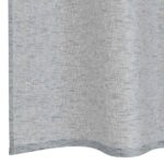 vidaXL Voile záclona 2 pcs Tmavo šedá 175 x 140 cm Polyester – Obrázok 6
