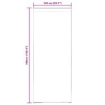 vidaXL Okenice so záclonami 2 pcs Krémová 140 x 260 cm Polyester – Obrázok 9