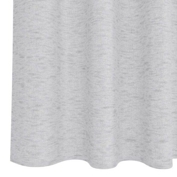 vidaXL Voile záclona 2 pcs Svetlosivá 245 x 140 cm Polyester – Obrázok 6