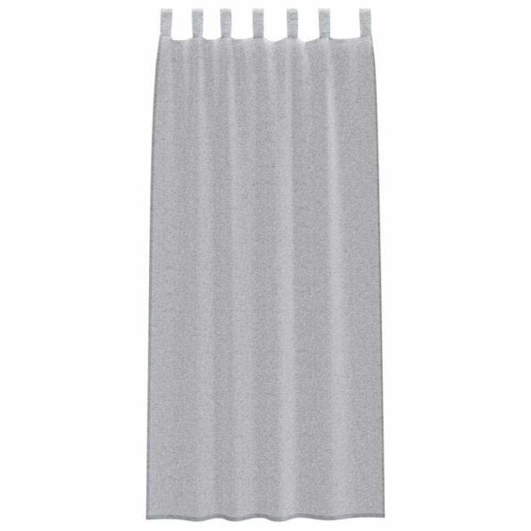 vidaXL Voile záclona 2 pcs Tmavo šedá 245 x 140 cm Polyester – Obrázok 4