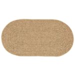 vidaXL Koberec Hnedá 80 x 150 cm PP – Obrázok 2