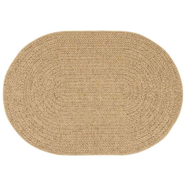 vidaXL Koberec Hnedá 120 x 170 cm PP – Obrázok 2