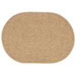 vidaXL Koberec Hnedá 140 x 200 cm PP – Obrázok 2