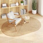 vidaXL Koberec Hnedá 140 x 200 cm PP – Obrázok 3