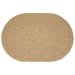 vidaXL Koberec Hnedá 160 x 230 cm PP – Obrázok 2