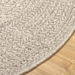 vidaXL Koberec ZIZUR Krémová 150 x 80 cm Polypropylén – Obrázok 4