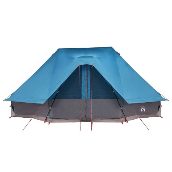 vidaXL Tipi stan so strechou s úložiskom Modrá 680 x 430 x 270 cm taft – Obrázok 11