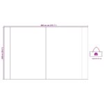 vidaXL Vodotesná plachta Modrá 460 x 240 cm – Obrázok 12