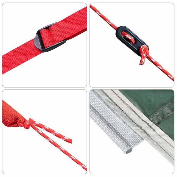 vidaXL Vodoodolný tarp 302 x 240 x 240 cm – Obrázok 7