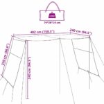 vidaXL Vodoodolný tarp 302 x 240 x 240 cm – Obrázok 12