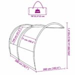 vidaXL Vodoodolný tarp 260 x 200 x 260 cm – Obrázok 13