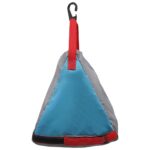 vidaXL Taška na skladovanie Šedá, modrá, červená 24 x 16 x 24 cm – Obrázok 8