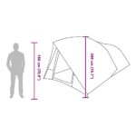 vidaXL Tunelový stan 500 x 348 x 200 cm – Obrázok 11