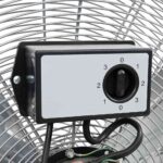 vidaXL Bubnový ventilátor s kolesom Strieborná 79 x 37 x 82 cm Hliník – Obrázok 5