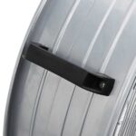 vidaXL Bubnový ventilátor s kolesom Strieborná 79 x 37 x 82 cm Hliník – Obrázok 6