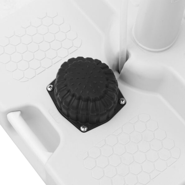 vidaXL Kempingová toaleta skvelá sivá – Obrázok 8