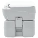 vidaXL Kempingové WC Sivá 41,5 x 36,5 x 42 cm – Obrázok 5