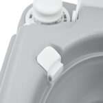 vidaXL Kempingové WC Sivá 41,5 x 36,5 x 42 cm – Obrázok 7