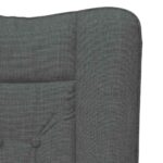 vidaXL kreslo Tmavo šedá 63 x 67 x 94 cm Tkanina a preglejka – Obrázok 7