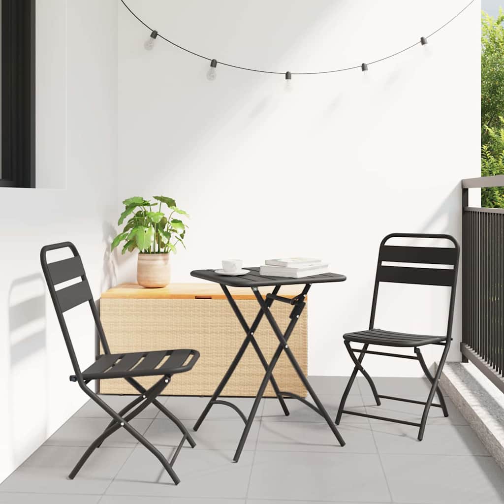 42002954_1.jpg vidaXL Bistro súprava 3 pcs Antracit Oceľ – Obrázok 1