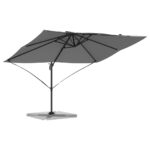 vidaXL Slnečník Antracit 351 x 250 x 260 cm Polyester a hliník – Obrázok 3