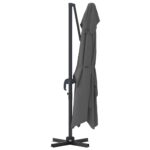 vidaXL Slnečník Antracit 351 x 250 x 260 cm Polyester a hliník – Obrázok 7